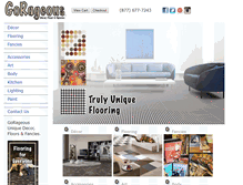 Tablet Screenshot of gorageous.com